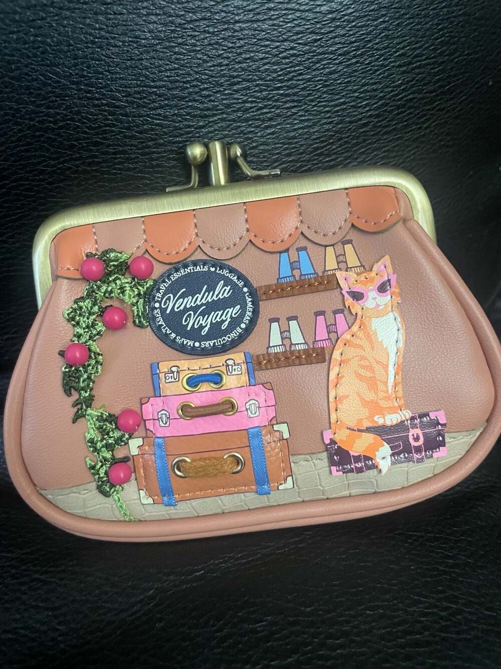 Vendula Voyage Travel Shop Clipper Coin Purse